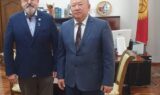Spotkanie z Rektorem Kirgiskiego Uniwersytetu Narodowego